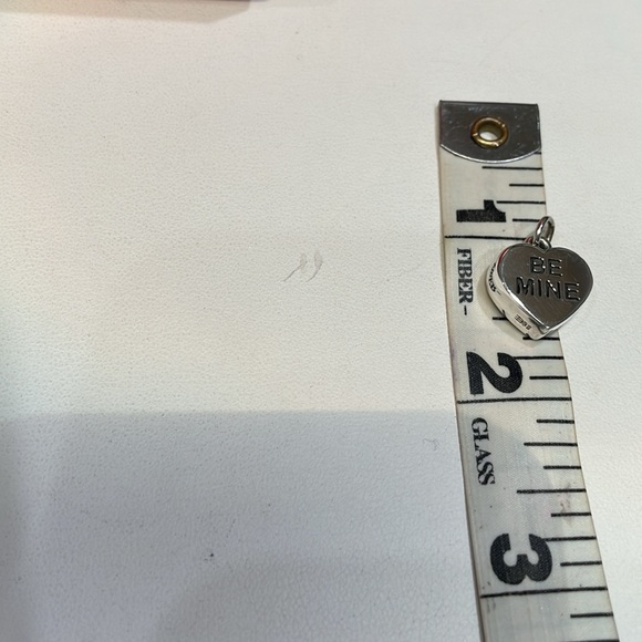 Retired James Avery 3D Be Mine Heart Charm - Picture 8 of 8